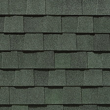 Max Def Hunter Green Shingle - Images courtesy of CertainTeed Roofing