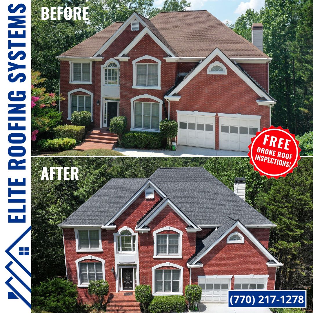 Elite Roofing Systems Installs CertainTeed Landmark Pro on home in Alpharetta, Georgia