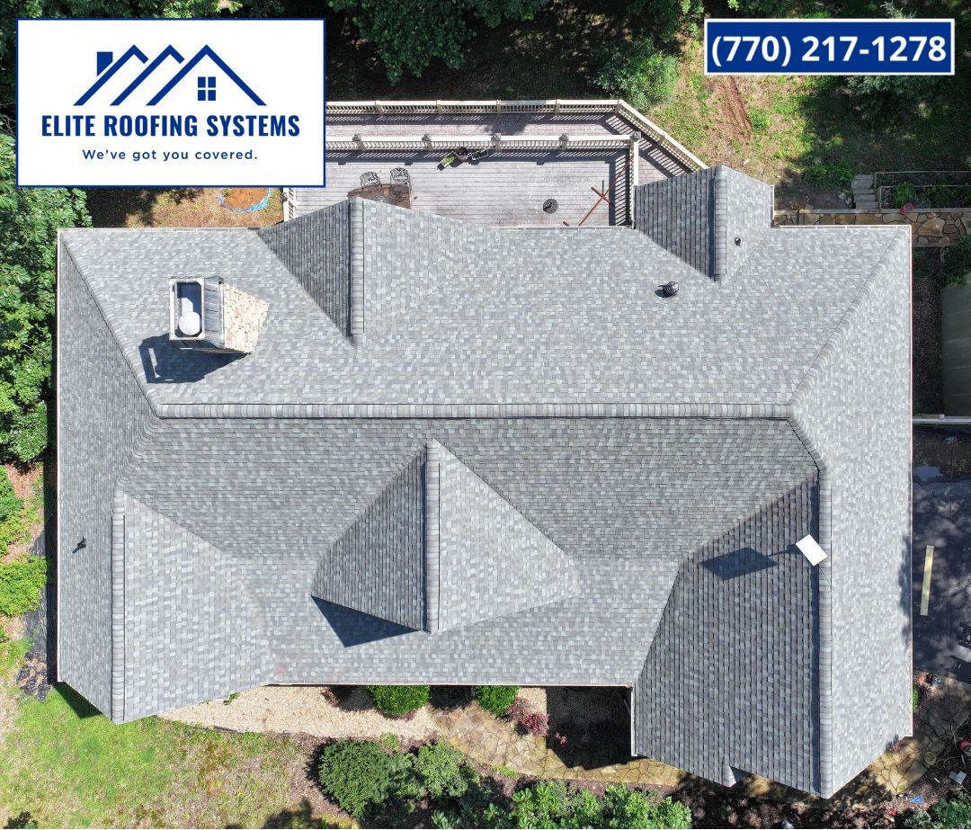 Hail Damage Roof Replacement in Ellijay, Georgia | Complete Roof Replacement by Elite Roofing Systems