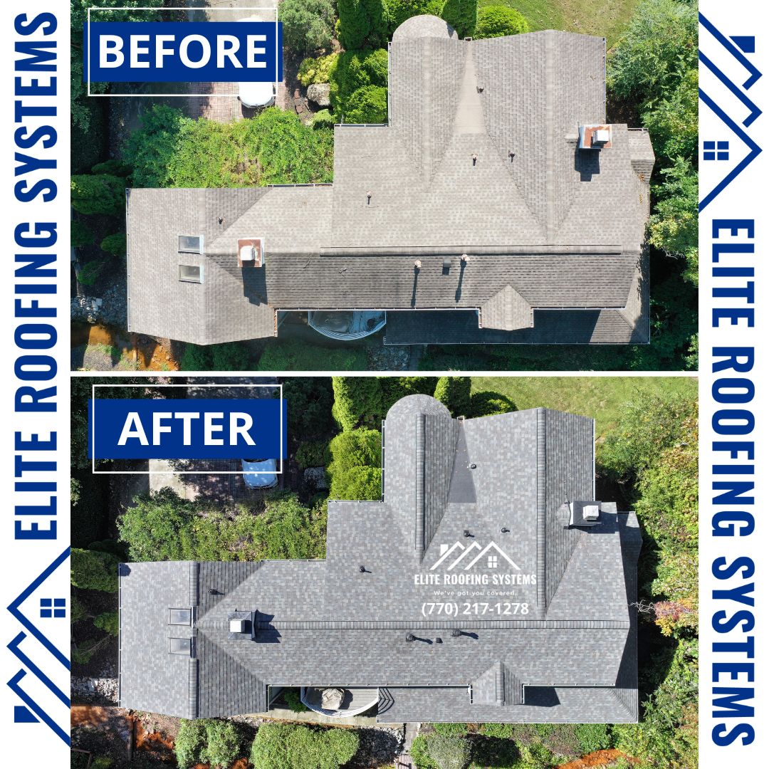 Top Quality Roofing by Elite Roofing Systems in Brookhaven, GA